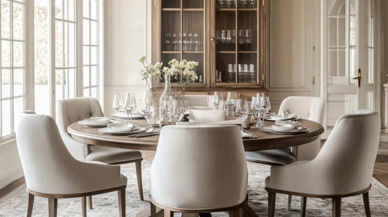 Les dimensions parfaites pour votre table à manger : conseils par forme et nombre de convives