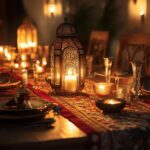 Sublimez votre table orientale avec des chemins de table dignes des 1001 nuits